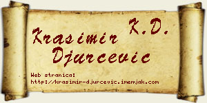 Krasimir Đurčević vizit kartica
